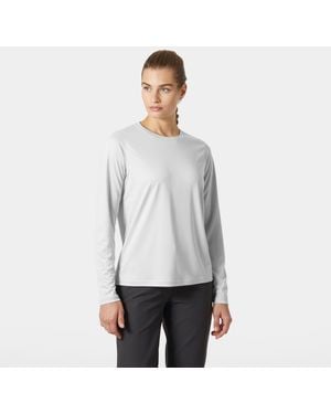 Helly Hansen Tech Crew Long Sleeve 2.0 - Gray