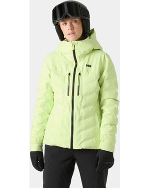 Helly Hansen Alphelia Puffy Ski Jacket - Green