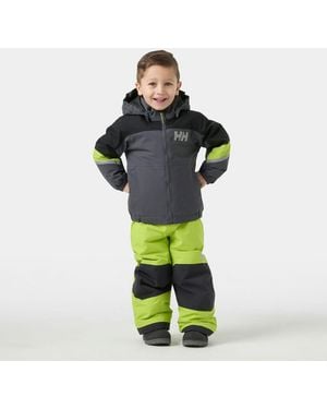 Helly Hansen Rider Insulated Ski Jacket Kinder - Grün