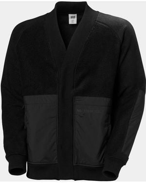 Helly Hansen Cardigan En Velour Unisexe Archive Hh Noir