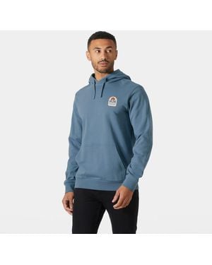 Helly Hansen Massif Graphic Hoodie - Blue