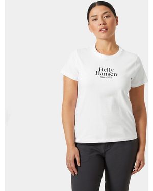 Helly Hansen Core Graphic T-Shirt 2.0 - White
