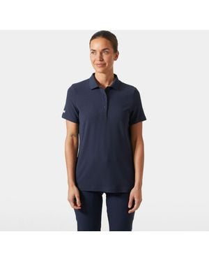 Helly Hansen Crew Technical Polo Shirt - Blue