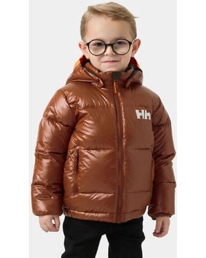 Helly Hansen Kids' Isfjord Down Winter Jacket - Brown