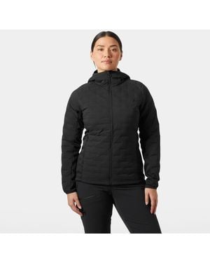 Helly Hansen Hp Hooded Stretch Insulator Mujer - Negro