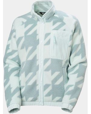 Helly Hansen Imperial Printed Pile Snap - Green