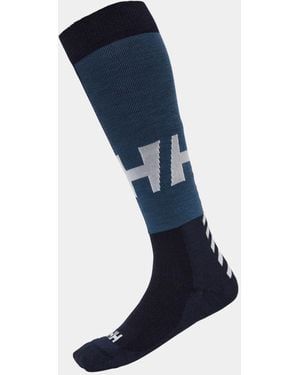 Helly Hansen Alpine Sweat Repellent Merino Wool Sock - Blue