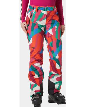 Helly Hansen Pantaloni Da Sci Isolanti Legendary Donna Arancione - Rosso