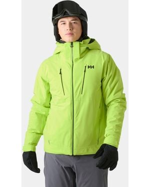 Helly Hansen Alpha 4.0 Ski Jacket Hombre - Verde