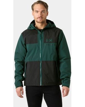 Helly Hansen Ace Insulated Rain Jacket - Green