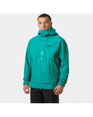 Helly Hansen Verglas Backcountry Ski Shell Jacket - Blue