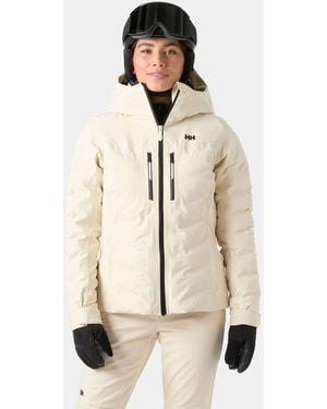 Helly Hansen Alphelia Puffy Ski Jacket - Natural