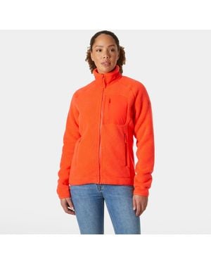 Helly Hansen Imperial Pile Fleece Block Jacket - Orange