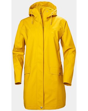 Helly Hansen Moss Hooded Waterproof Windproof Raincoat - Yellow