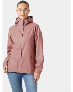 Helly Hansen Moss Iconic Waterproof Rain Jacket - Red