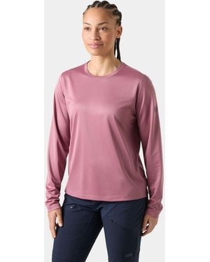 Helly Hansen Tech Crew Long Sleeve 2.0 - Red