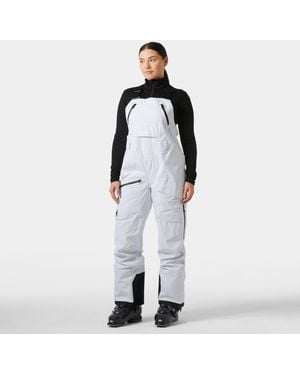 Helly Hansen Ridge Infinity Shell Bib Mujer - Blanco