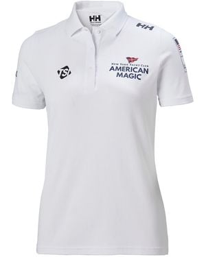 Helly Hansen Crew Technical Polo Shirt - White