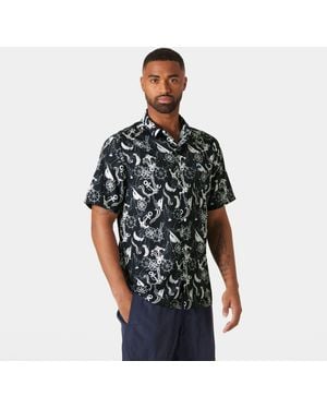 Helly Hansen Fjord Quick-Dry Short-Sleeve Shirt 2.0 - Black