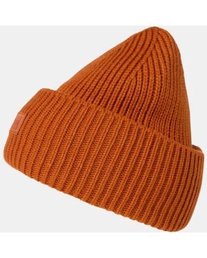 Helly Hansen Bonnet Côtelé Hh Rib - Marron