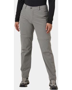 Helly Hansen Elv Light Zip Off Trousers - Grey