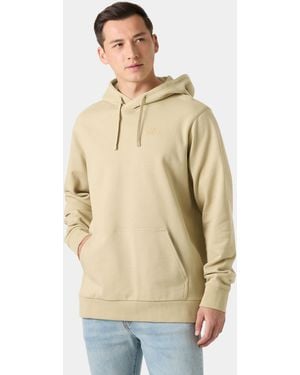 Helly Hansen Core Graphic Hoodie - Natural