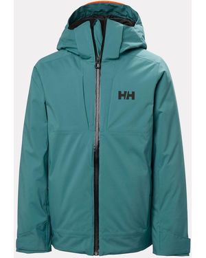 Helly Hansen Juniors' Alpha Giacca Da Sci Verde