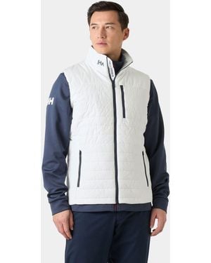 Helly Hansen Veste Thermique 2.0 Homme Crew Blanc - Bleu