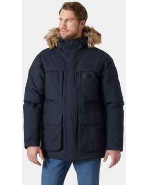 Helly Hansen Nordsjo Comfortable Urban Winter Parka Navy - Blue