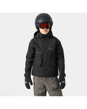 Helly Hansen Powder Light Jacket Adolescent Noir