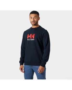 Helly Hansen Hh Logo Crew Sweatshirt - Blue