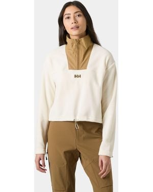 Helly Hansen Daybreaker Cropped Fleece - Natural