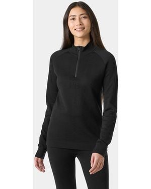 Helly Hansen Lifa Knitevo Half-Zip Nero
