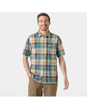 Helly Hansen Fjord Quick-Dry Short-Sleeve Shirt 2.0 - Blue
