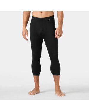 Helly Hansen Lifa Merino Knitevo 3/4 Pants - Negro