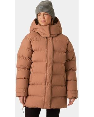 Helly Hansen Aspire Warm Puffy Oversized Parka - Brown