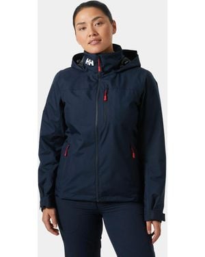 Helly Hansen Crew Hooded Midlayer Sailing Jacket 2.0 - Blue