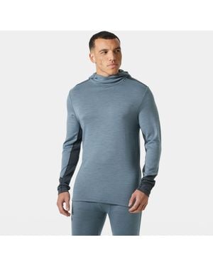 Helly Hansen Lifa Merino Midweight Hoodie - Blue