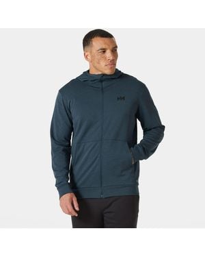 Helly Hansen Hh Lifa Tech Lite Zip Hoodie Hombre - Azul