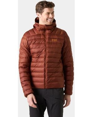 Helly Hansen Verglas Hooded Down Jacket 2.0 - Brown