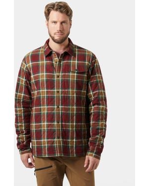 Helly Hansen Isfjord Insulated Shacket - Brown