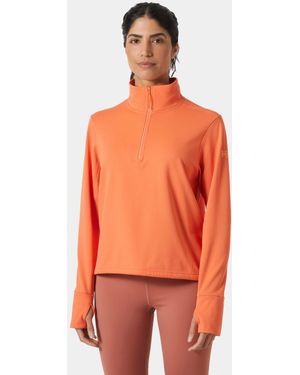 Helly Hansen Damen Versalite Cinched Fleece-Oberteil - Orange