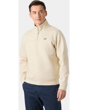 Helly Hansen Koster Sweat Half-Zip - Natural