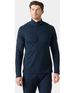 Helly Hansen Hp 1/2 Zip Pullover - Blau