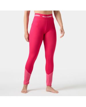 Helly Hansen Lifa Active Base Layer Pants - Red