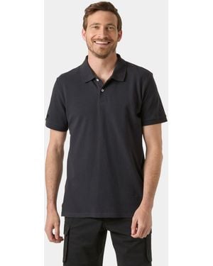 Helly Hansen Crew Polo Pique - Negro