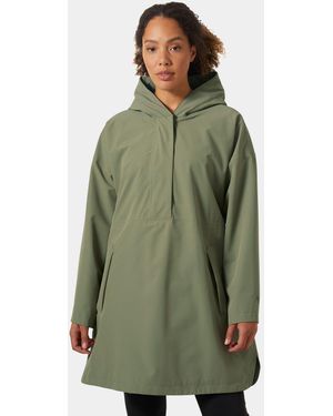 Helly Hansen Lilja Belted Poncho Green