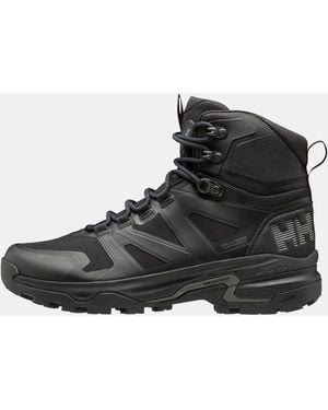 Helly Hansen Ascender Mid Helly Tech Waterproof Hiking Boots - Black