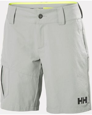 Helly Hansen Quick Dry Cargo Shorts - Grey