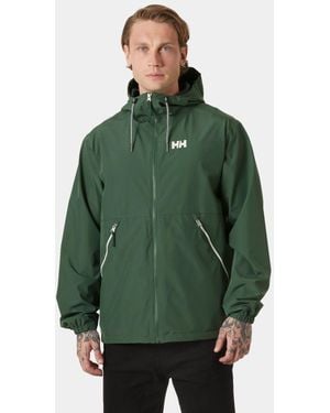 Helly Hansen Helly-hansen Sandoy Rain Jacket - Green